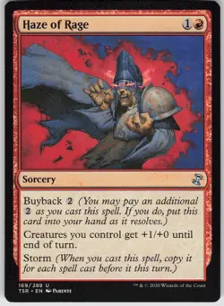 MTG Haze of Rage 169 Time Spiral: Remastered U Normal NM - Image 1