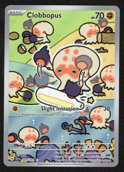 Clobbopus 207/191 Surging Sparks Illustration Rare Holo Pokemon NM - Image 1