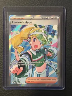 Emcee's Hype 220/182 - Destined Rivals - Ultra Rare - NM - Pokemon TCG - Image 1