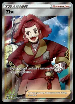 Zisu (Full Art) 189/189 SWSH10: Astral Radiance Ultra Rare English Pokemon Card - Image 1
