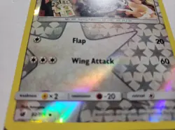 REVERSE HOLO Staravia 82/111 NM - Crimson Invasion Pokemon Card - Kawayoo Art - Image 2
