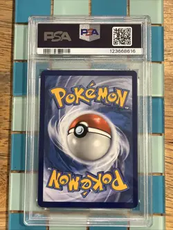 GRADED PSA 7 2021 Pokemon SWSH FA/Greedent V Fusion Strike #257 - Image 2