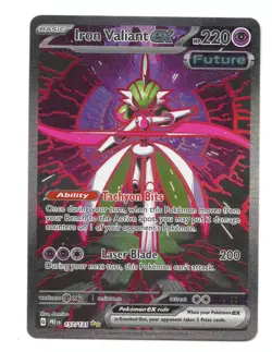 Iron Valiant ex 157/131 Sv: Prismatic Evolutions Holo Pokemon TCG - NM - Image 1