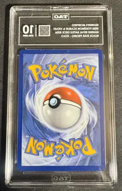 #2 Ranked 2025 POKEMON SVP EN-SV BLACK STAR PROMO #206 MARNIE'S MORPEKO TAG 10 - Image 2