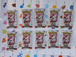 Lot of (10) Pokemon TCG Scarlet & Violet 151 Booster Packs - NEW/SEALED - Image 1
