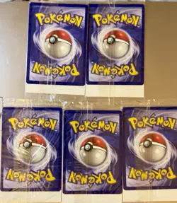 5x SEALED Black Star Promo WB Movie Pokemon Cards PIKACHU/DRAGONITE x2/MEWTWO x2 - Image 2
