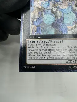 NM 1st Edition Yugioh Mermail Abyssgaios (UTR) ABYR-EN046 Ultimate Rare - - Image 3