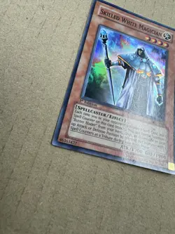 YuGiOh Skilled White Magician MFC-064 1st Edition Super Rare Magicians Force - Image 3