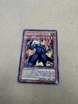 Yugioh Koaâ€™Ki Meiru Bergzak TSHD-EN099 Secret Rare 1st Ed - Image 7