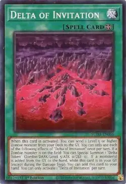 Yugioh! Delta of Invitation - SUDA-EN066 - Common - 1st Edition Near Mint, Engli - Image 1