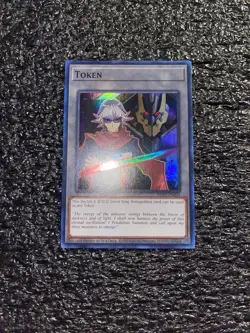 Yugioh! Declan & D/D/D Doom King Armageddon Token TKN5-EN035 Super Rare NM - Image 1