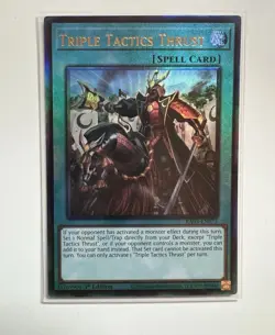 Yugioh! Triple Tactics Thrust (PUR) RA03-EN072 1st Edition NM Prismatic Ultimate - Image 1