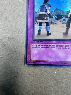 Scrubbed Raid DP09-EN029 - Super Rare 1st Edition - Trap Card - Yugioh - LP - Image 2