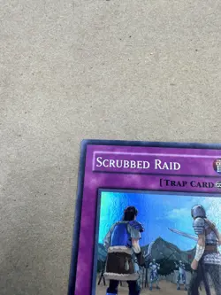 Scrubbed Raid DP09-EN029 - Super Rare 1st Edition - Trap Card - Yugioh - LP - Image 5