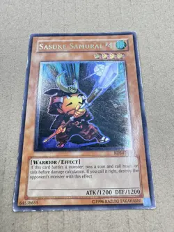 Yugioh Sasuke Samurai #4 RDS-EN016 Ultimate Rare - Image 1