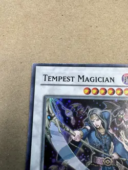 YUGIOH Super Rare Tempest Magician SOVR-ENSE1 - Image 5