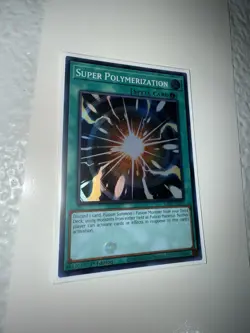 YuGiOh! - Super Polymerization RA03-EN053 Super Rare 1st Edition Near Mint - Image 1