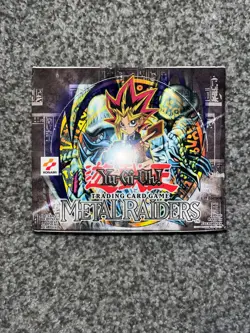 Yugioh EMPTY Metal Raiders Booster Box 1st Edition Clean Fresh Box MRD English - Image 1
