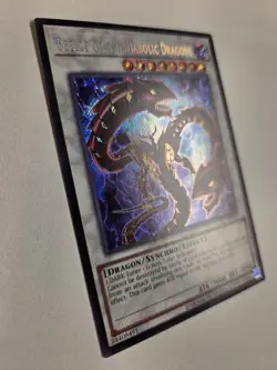 Beelze of the Diabolic Dragons LCKC-EN071 Secret Rare Yugioh Kaiba Collection - Image 2