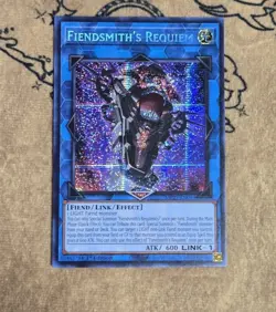 Yugioh Fiendsmith's Requiem MP25-EN089 1st Edition Prismatic Secret Rare NM - Image 1