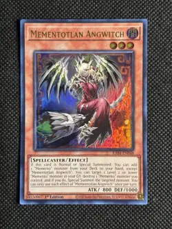 YuGiOh! - Mementotlan Angwitch RA04-EN048 Ultra Rare 1st Edition Near Mint - Image 1