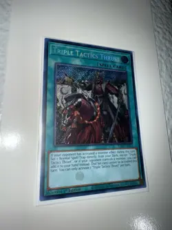 Yugioh! Triple Tactics Thrust - RA03-EN072 Secret Rare 1st Edition NM - Image 1