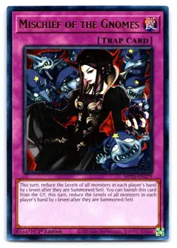 Yugioh Mischief of the Gnomes Ultra Rare 2025 Mega-Pack MP25-EN279 - Image 1