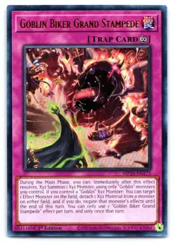 Yugioh Goblin Biker Grand Stampede Ultra Rare 2025 Mega-Pack MP25-EN173 - Image 1