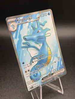 Pokemon TCG Scarlet & Violet Shrouded Fable Kingdra EX Ultra Rare Card #80/64 - Image 2