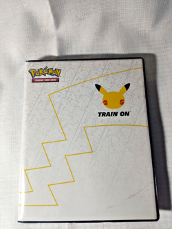 Pokemon Trading Card Game “Train On” Binder W 13 Jumbo Cards Included - Image 1