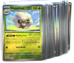 ( Lot Of 49 ) Different Pokemon TCG Prismatic Evolutions Poke Ball Pokemon Cards - Image 1