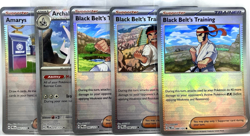 ( Lot Of 49 ) Different Pokemon TCG Prismatic Evolutions Poke Ball Pokemon Cards - Image 2