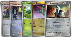 ( Lot Of 49 ) Different Pokemon TCG Prismatic Evolutions Poke Ball Pokemon Cards - Image 4
