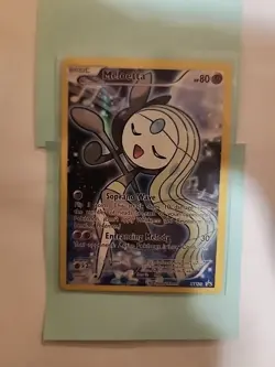 Meloetta XY120 Full Art Black Star Promo Pokemon Card M/NM - Image 1