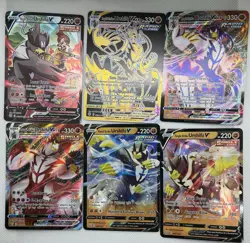 Pokemon TCG Urshifu V & VMAX Lot (6 Cards) Rapid/Single Strike Holo NM SWSH TG - Image 1