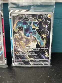 Tornadus 210 & Thundurus 209 Pokemon TCG Black Bolt White Flare ETB Promo Cards - Image 2