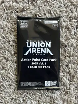 Union Arena Action Point Card Pack (Ver. 1) - Bandai Promo Pack USA 2025 - Image 1
