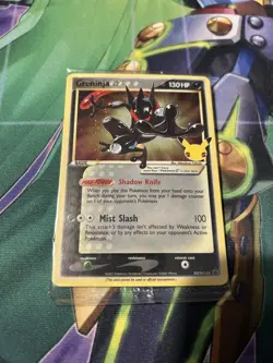 Greninja Black Star Promo SWSH 144 Celebrations Pokemon ETB Card CCG TCG SEALED - Image 1
