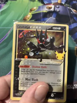 Greninja Black Star Promo SWSH 144 Celebrations Pokemon ETB Card CCG TCG SEALED - Image 3