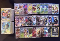 Lot of 150 Pokemon Cards V/VMAX/EX/Full Art/GX/Trainer/Holos Modern Collection - Image 1