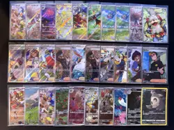 Lot of 150 Pokemon Cards V/VMAX/EX/Full Art/GX/Trainer/Holos Modern Collection - Image 2