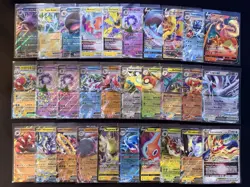 Lot of 150 Pokemon Cards V/VMAX/EX/Full Art/GX/Trainer/Holos Modern Collection - Image 4