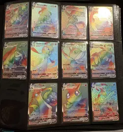 Pokemon Card Collection Binder Lot - Image 1