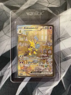 Pokemon Alakazam EX TCG Card 201/165 SV Scarlet & Violet 151 NM Condition - Image 1