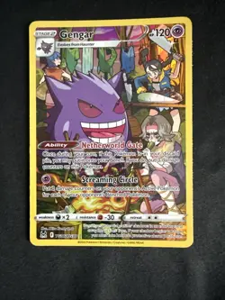 Pokemon Gengar TG06/TG30 Swsh11: Lost Origin Trainer Gallery Holo Card - Image 1