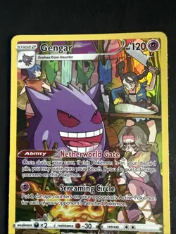 Pokemon Gengar TG06/TG30 Swsh11: Lost Origin Trainer Gallery Holo Card - Image 2