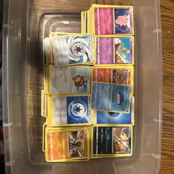 Sun And Moon Pokemon Commons And Uncommon Bulk 2000 Cards - Image 1