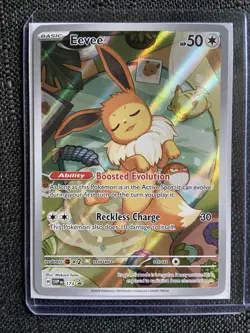 2025 Pokemon TCG Eevee 173 SVP Prismatic Evolutions ETB Promo English NM card - Image 1