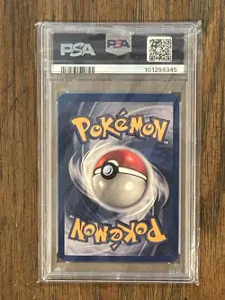 1999 Pokemon Fossil Kabutops Holo PSA 7 NM Graded Card #9 - Image 2