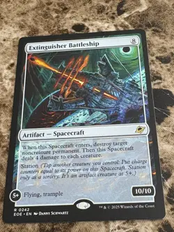 EXTINGUISHER BATTLESHIP Magic Gathering MTG Edge of Eternities - Image 1